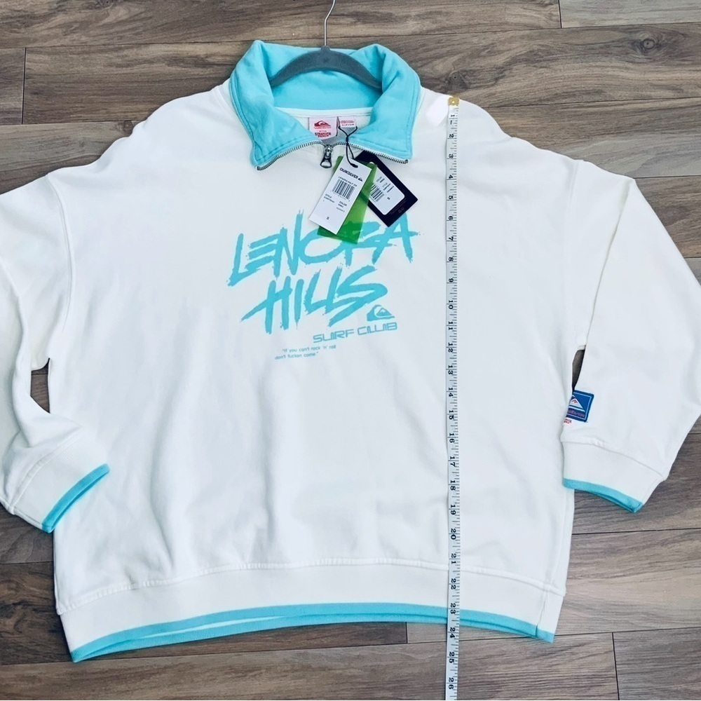Quiksilver x Stranger Things Lenora Hills Half-Zip Sweatshirt - Picture 6 of 11